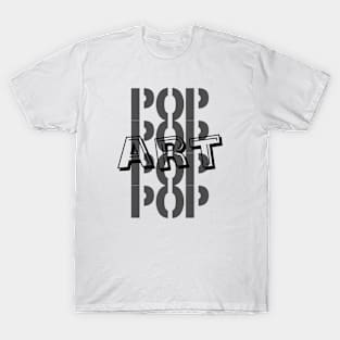 Pop art typo T-Shirt